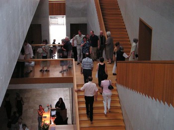 Blick ins Foyer des Museums Georg Schäfer, dasbislang rund 500.000 Menschen besucht haben.